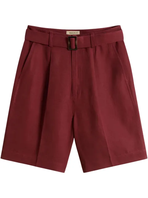 Woolrich shorts con pinzas