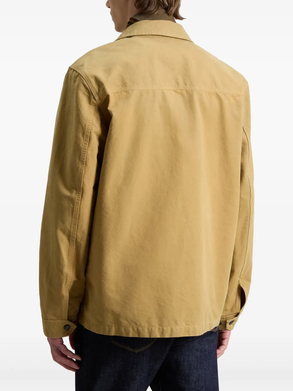 Woolrich Shirtjack met vier zakken Beige