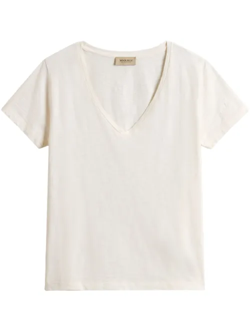 Woolrich t-shirt en coton - Blanc - Woolrich - Modalova
