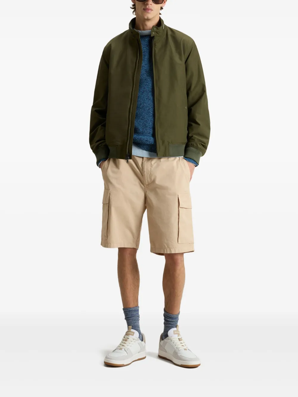 Woolrich Cruiser bomber jacket - Groen