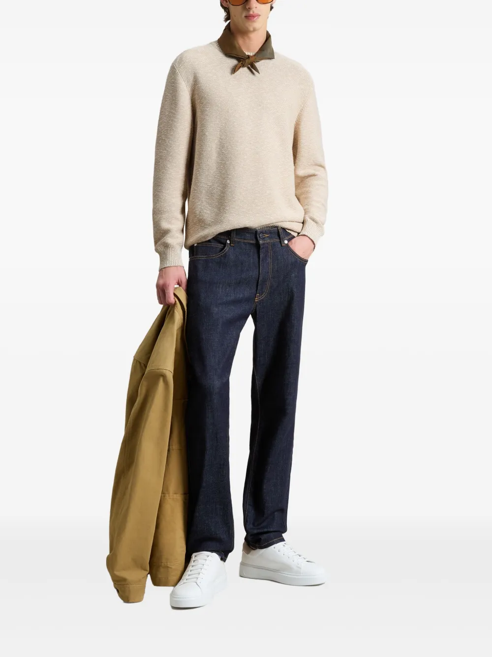 Woolrich Marled jumper - Beige