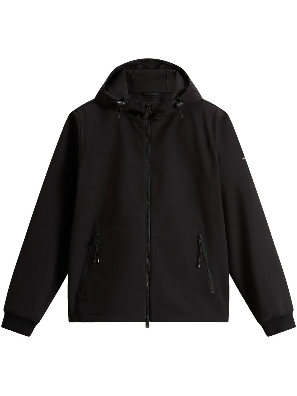Woolrich chamarra con cierre y capucha | negro | Image 1
