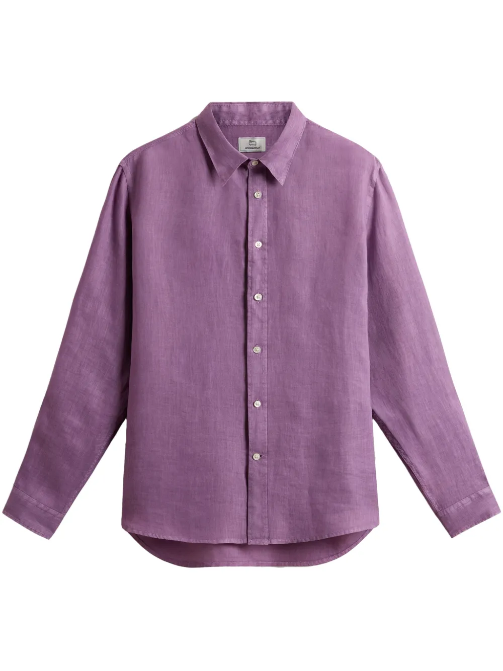 Woolrich camisa de lino | morado | Image 1