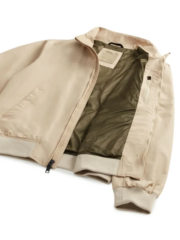 Woolrich Cruiser Bomber Jacket | Neutrals | FARFETCH UK