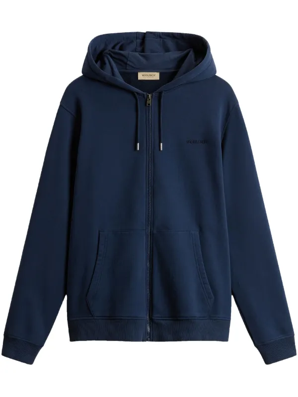 Woolrich ジップアップ パーカー | ブルー | FARFETCH JP