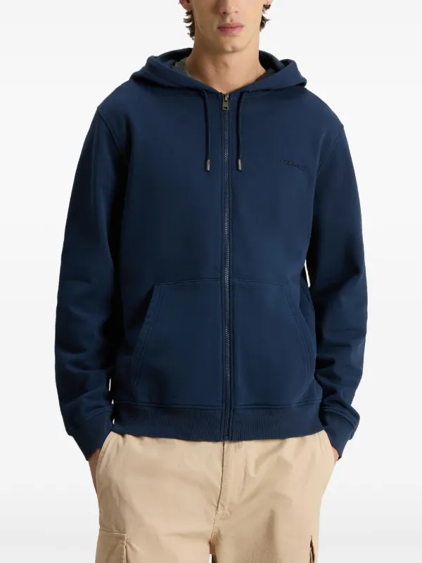 Woolrich ジップアップ パーカー | ブルー | FARFETCH JP