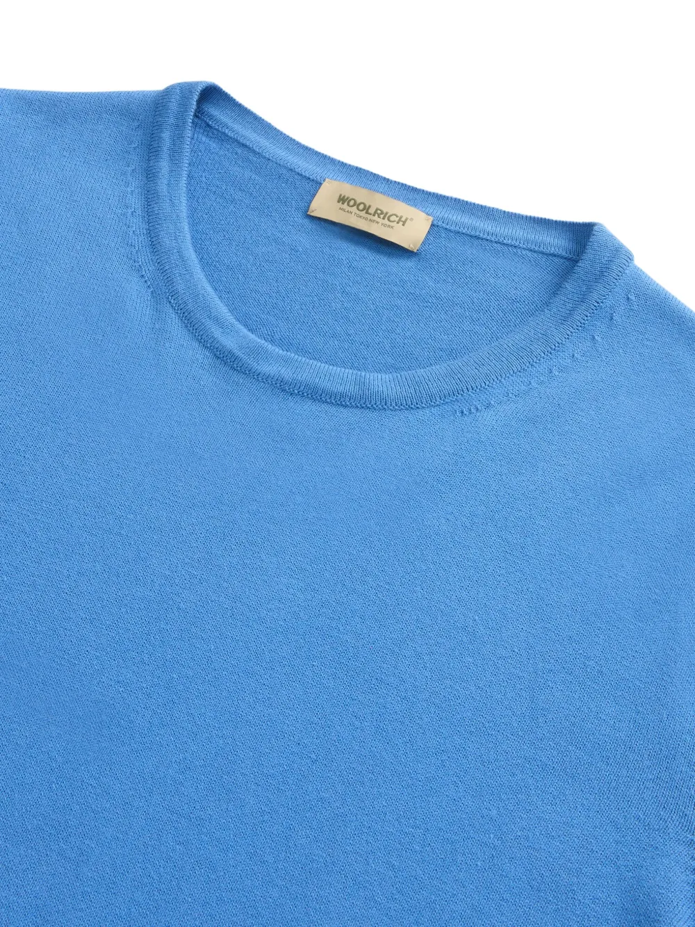 Woolrich T-shirt met ronde hals Blauw