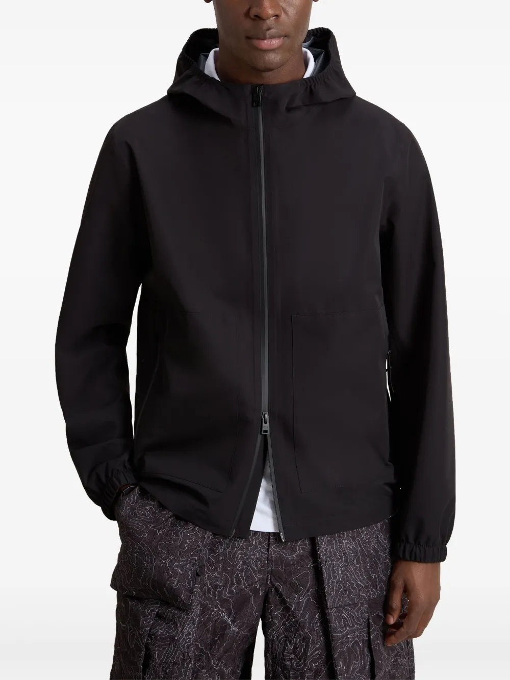 Woolrich Jack met capuchon Zwart