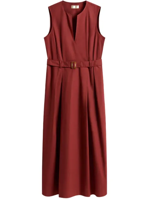 Woolrich belted maxi dress