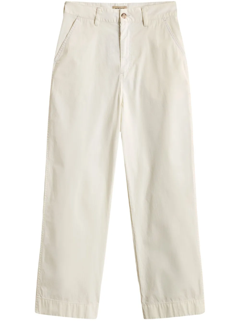 Woolrich Broek met toelopende pijpen Beige