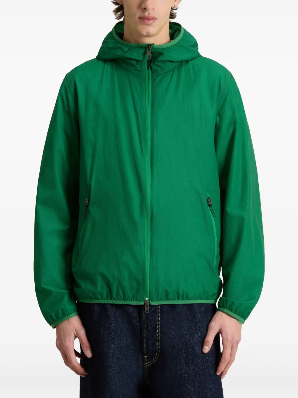 Woolrich Jack met capuchon Groen
