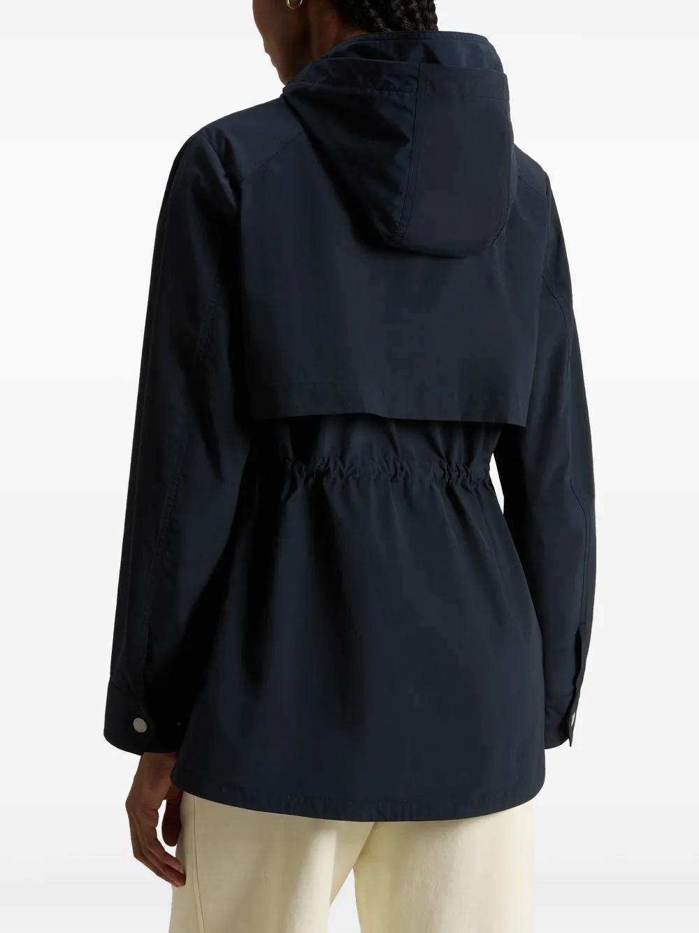 Woolrich Jack met capuchon Blauw