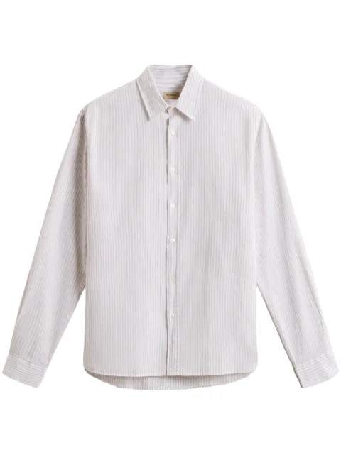 Woolrich striped button-up shirt