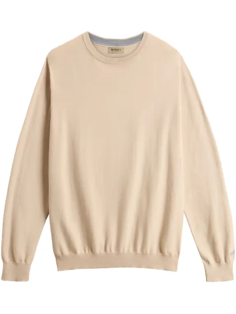 Woolrich sudadera con logo bordado