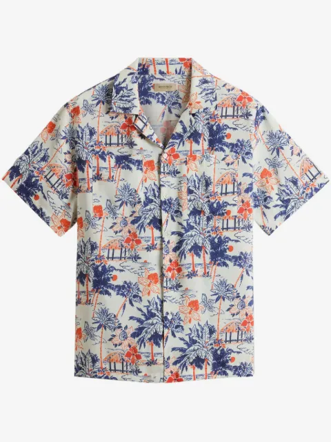 Woolrich graphic-print shirt