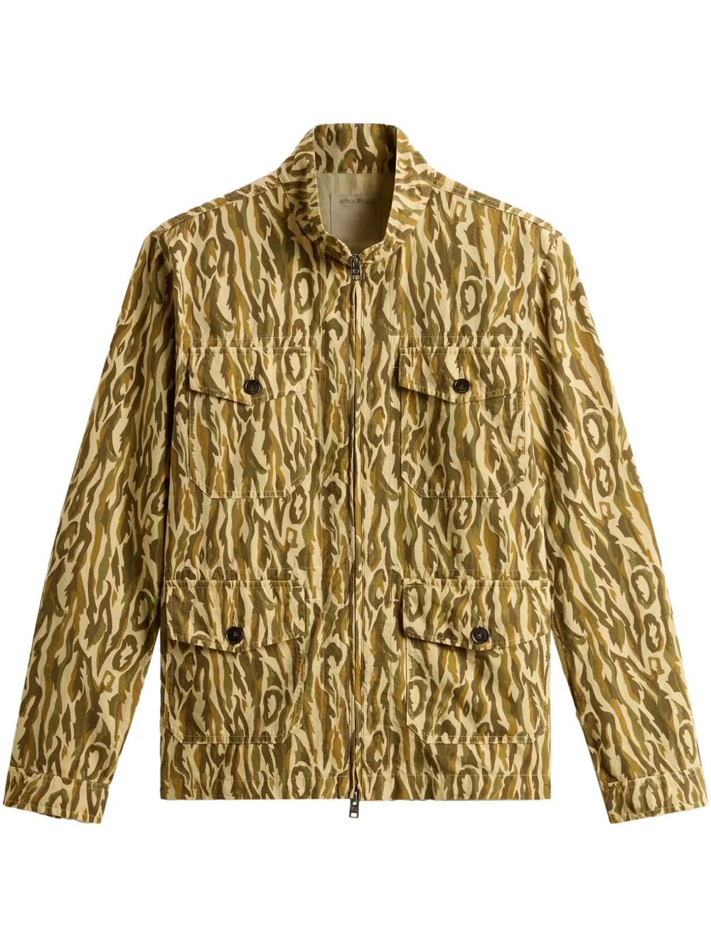 Woolrich Shadowbark shirtjack Beige