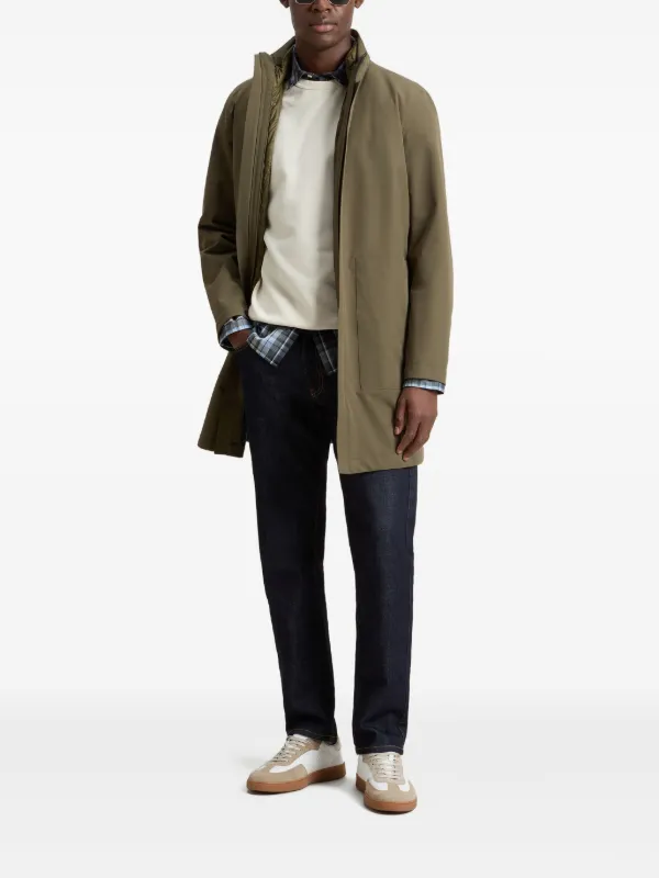 ★Eさま専用★WOOLRICH ◇トレンチコート　ウールリッチ Woolrich Two Layers 2IN1 トレンチコート | グリーン | FARFETCH JP