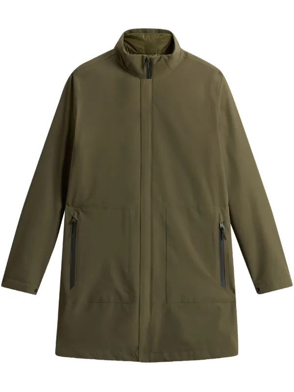 Woolrich Two Layers 2IN1 トレンチコート | グリーン | FARFETCH JP