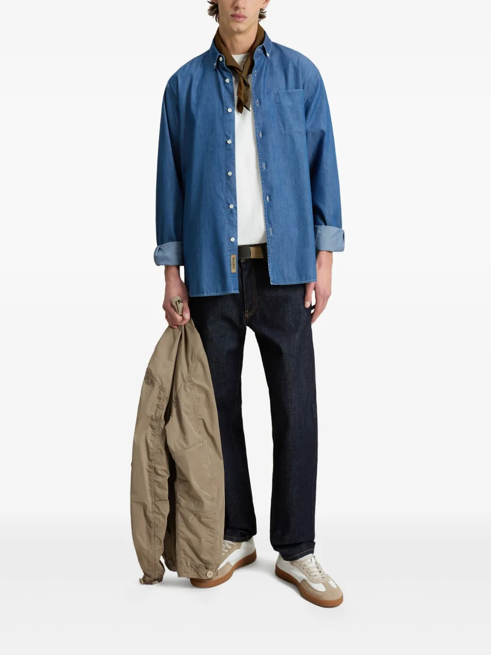 Woolrich cotton shirt - Blauw