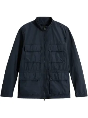 Woolrich Melton Bomber Jacket | Blue | FARFETCH ZA
