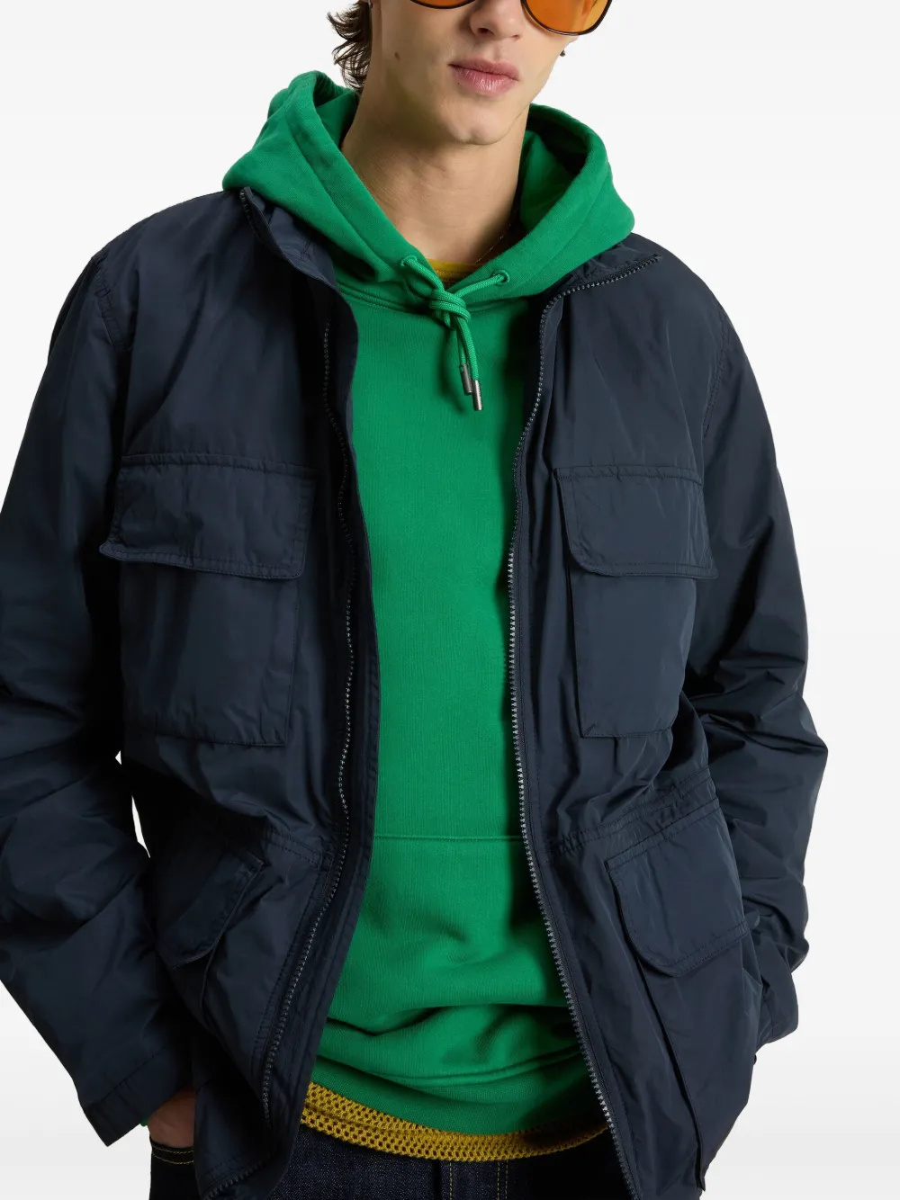 Woolrich Urban Field jack Blauw