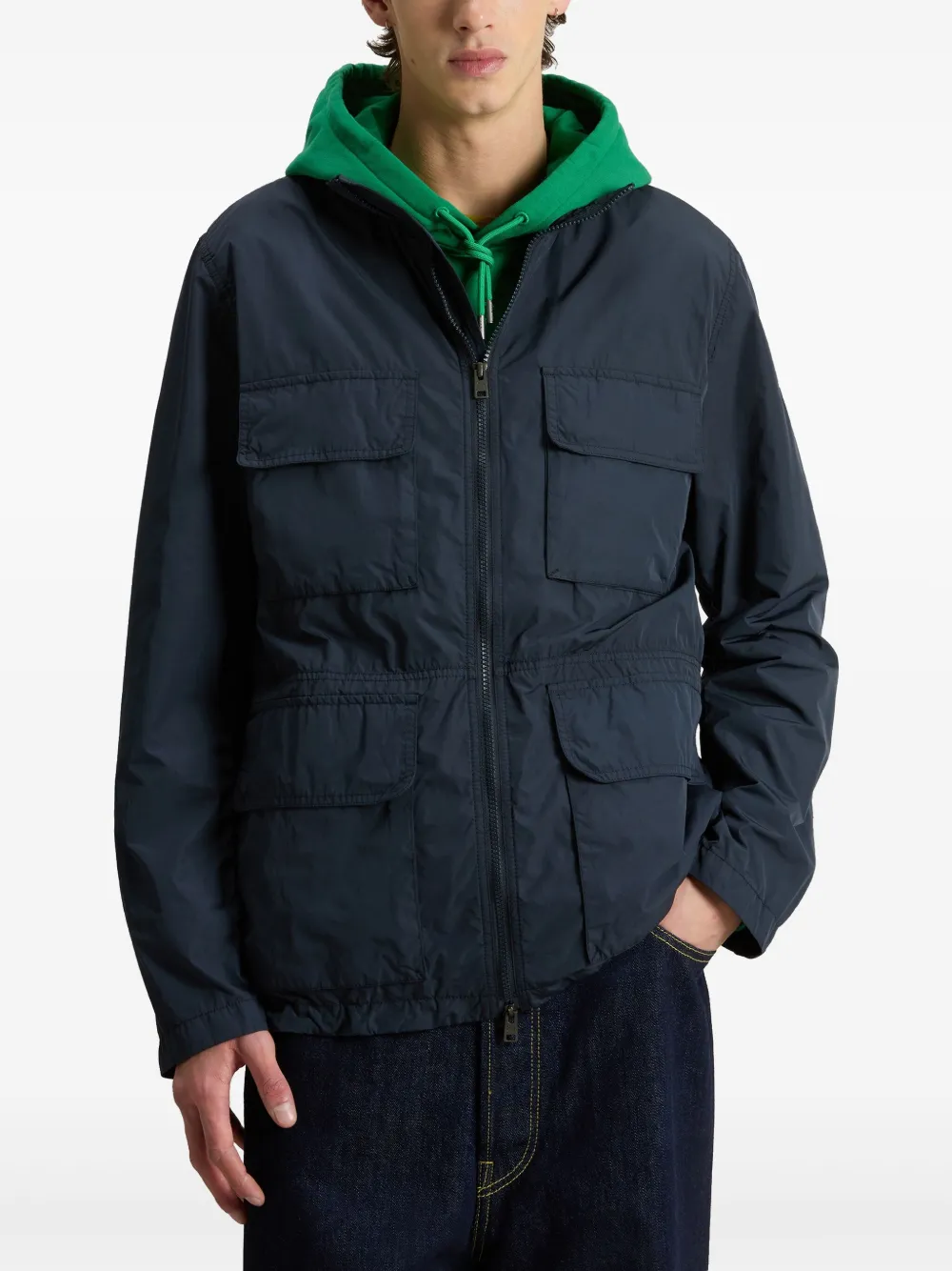 Woolrich Urban Field jack Blauw