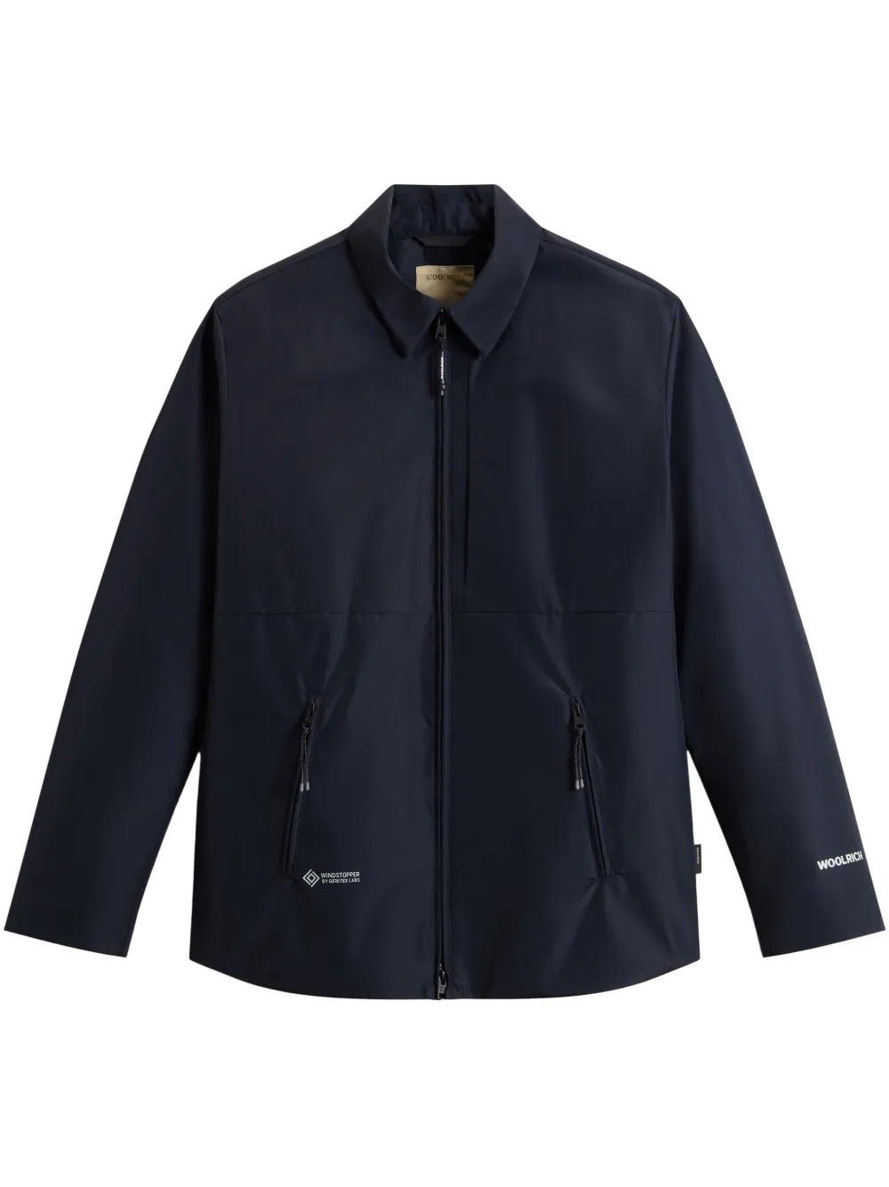 Woolrich Shirtjack met rits Blauw