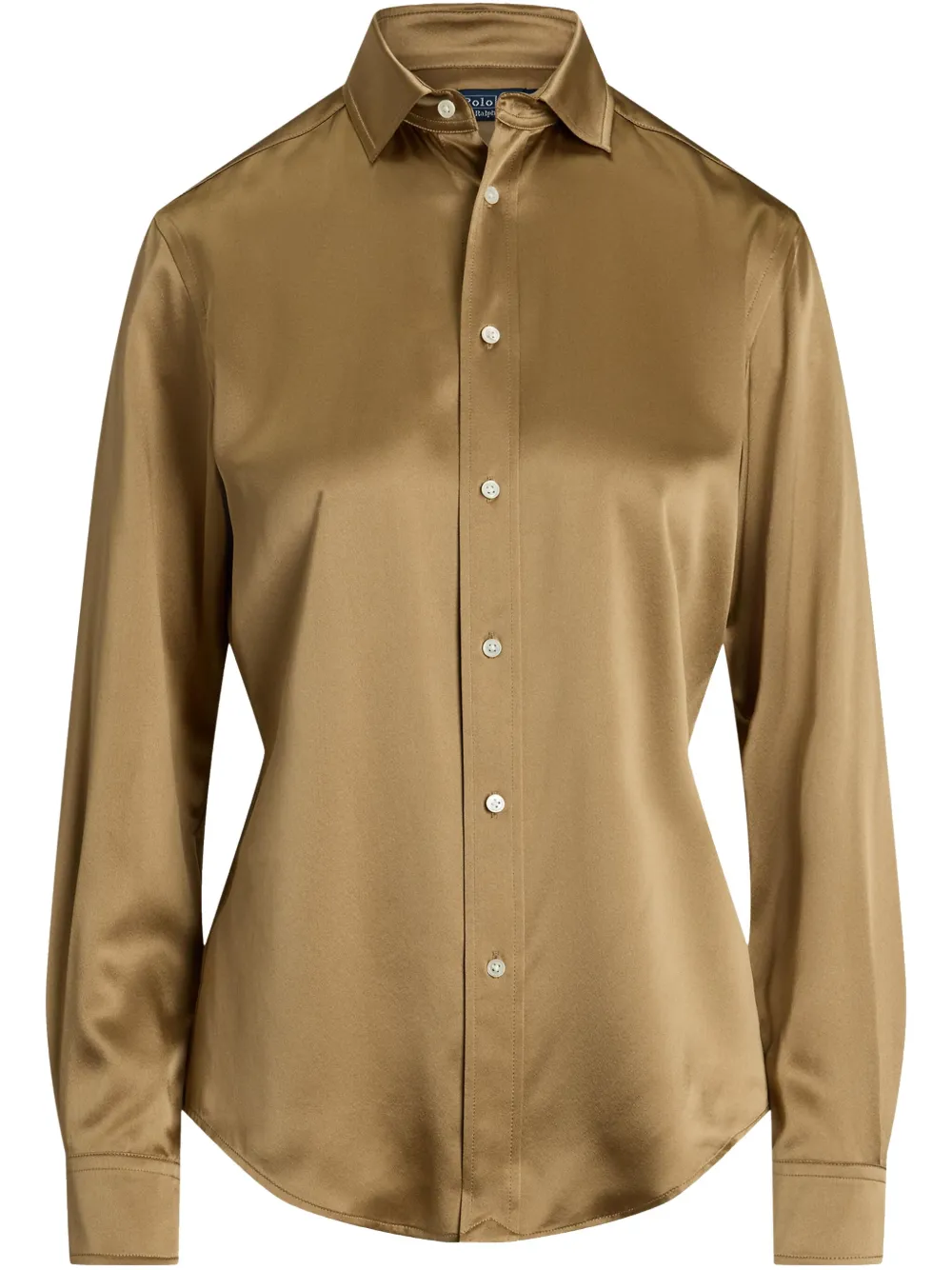 Polo Ralph Lauren Satijnen blouse Beige