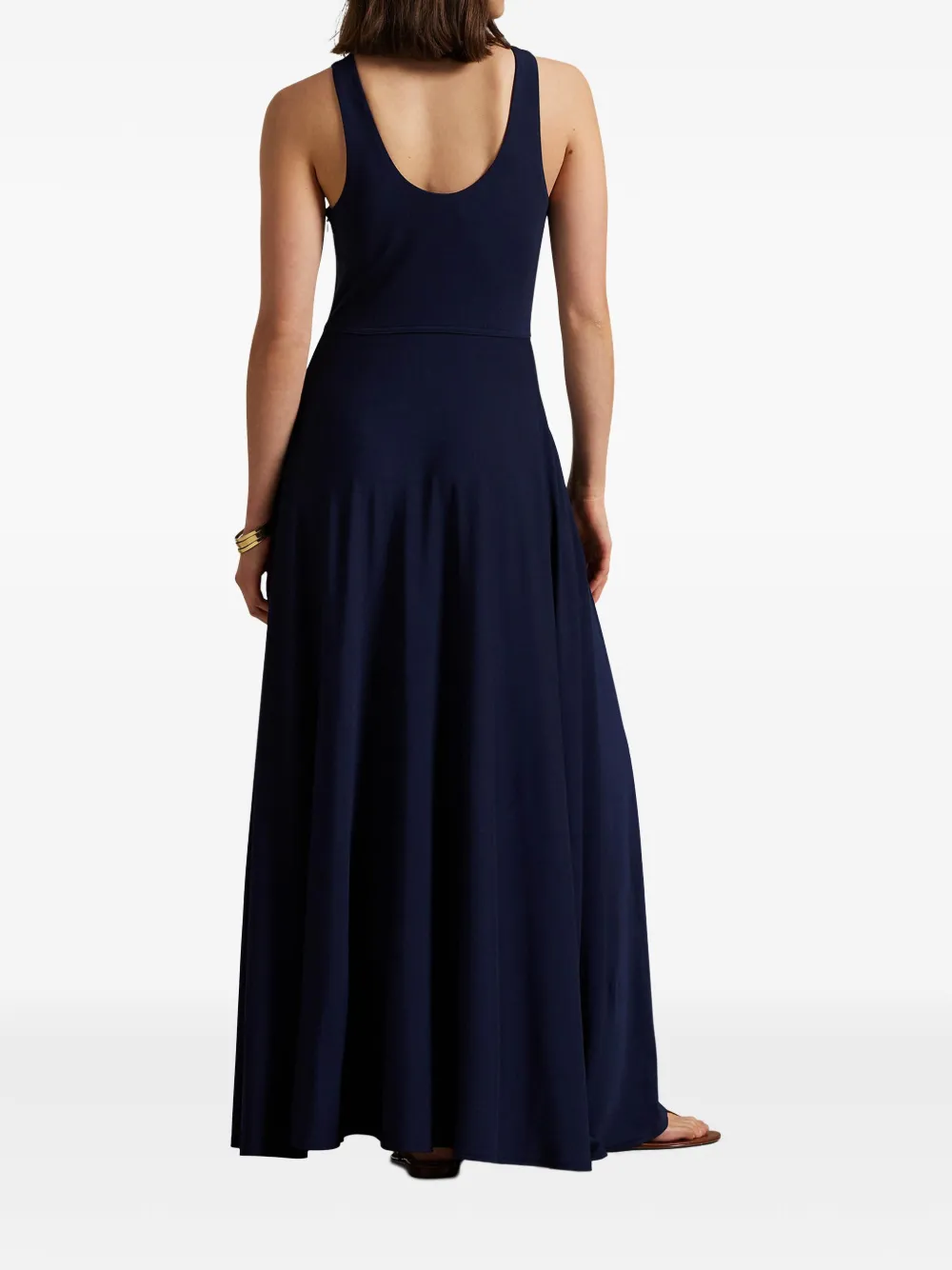 Polo Ralph Lauren Jurk met U-hals Blauw