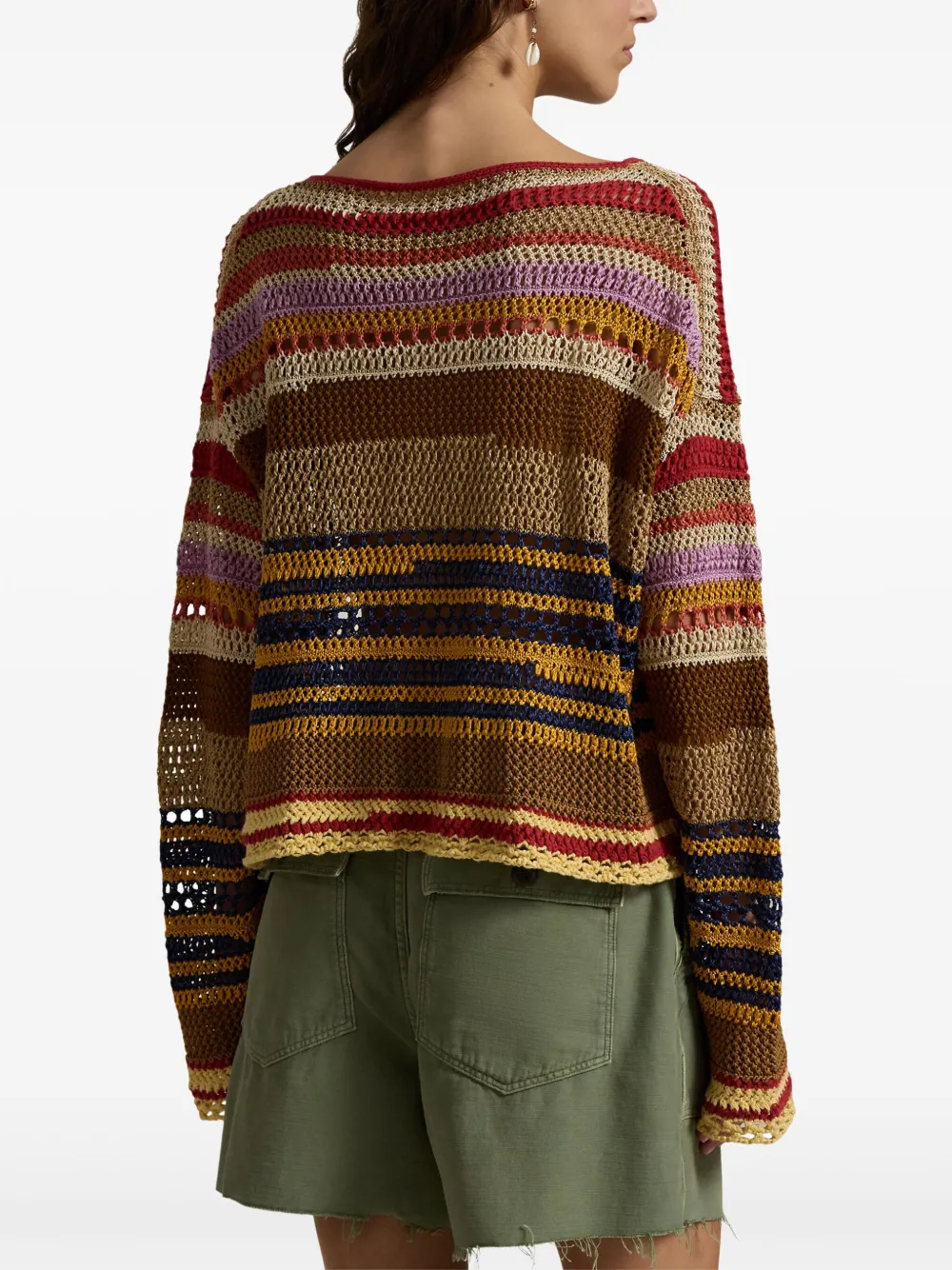Polo Ralph Lauren Gestreepte trui Beige