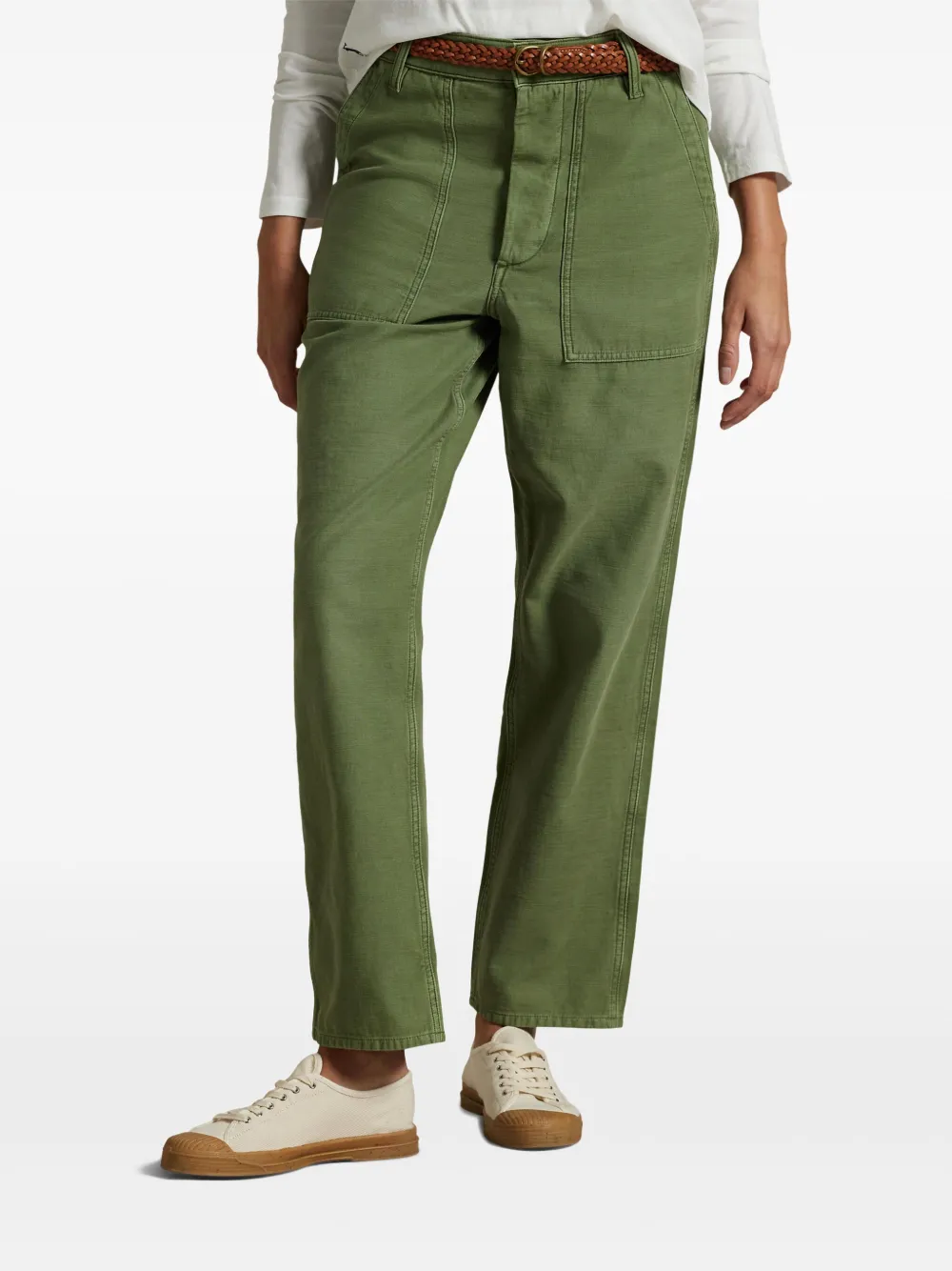 Polo Ralph Lauren Katoenen broek Groen