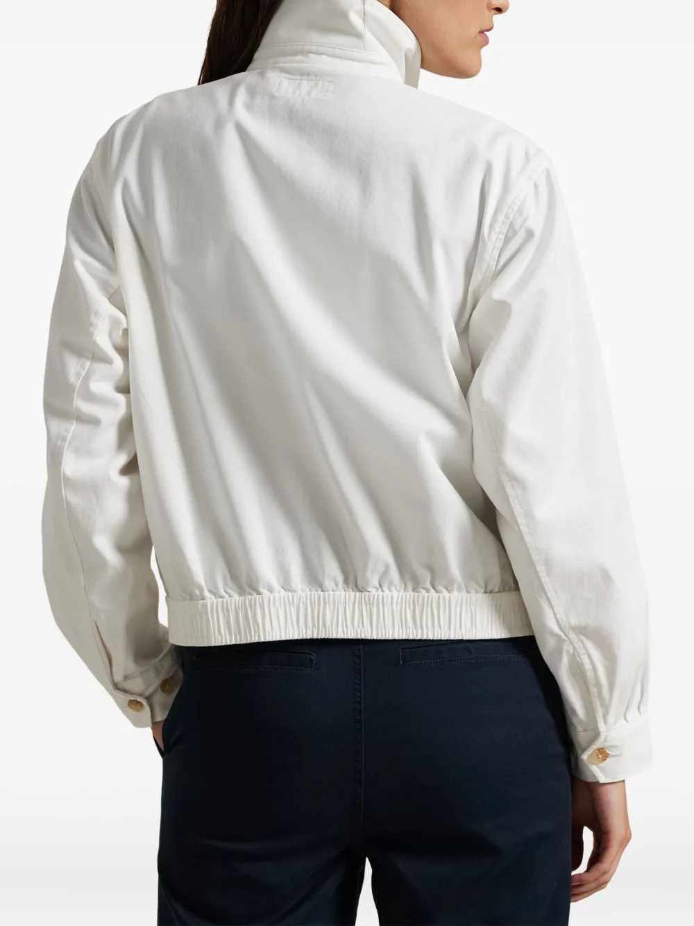 Polo Ralph Lauren Jack met rits en kraag Wit