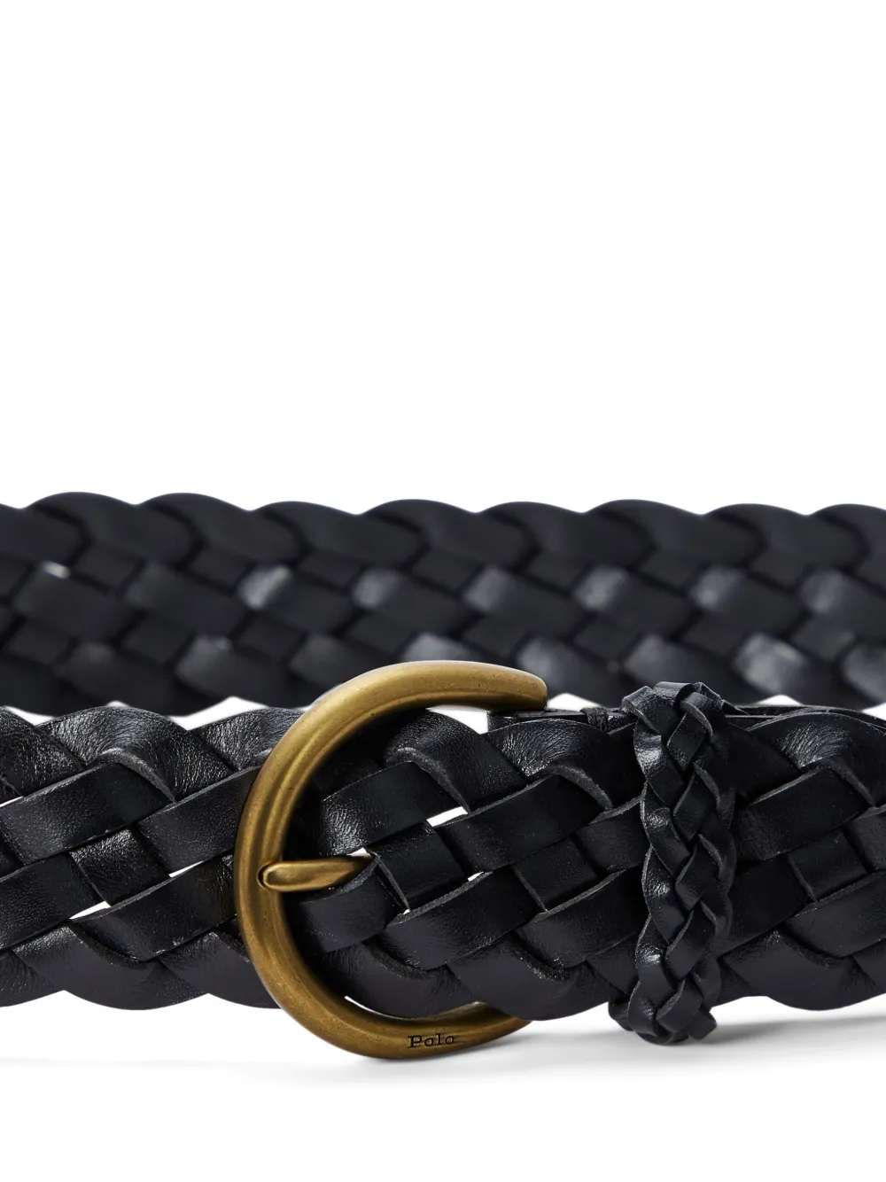 Polo Ralph Lauren Geweven riem Zwart
