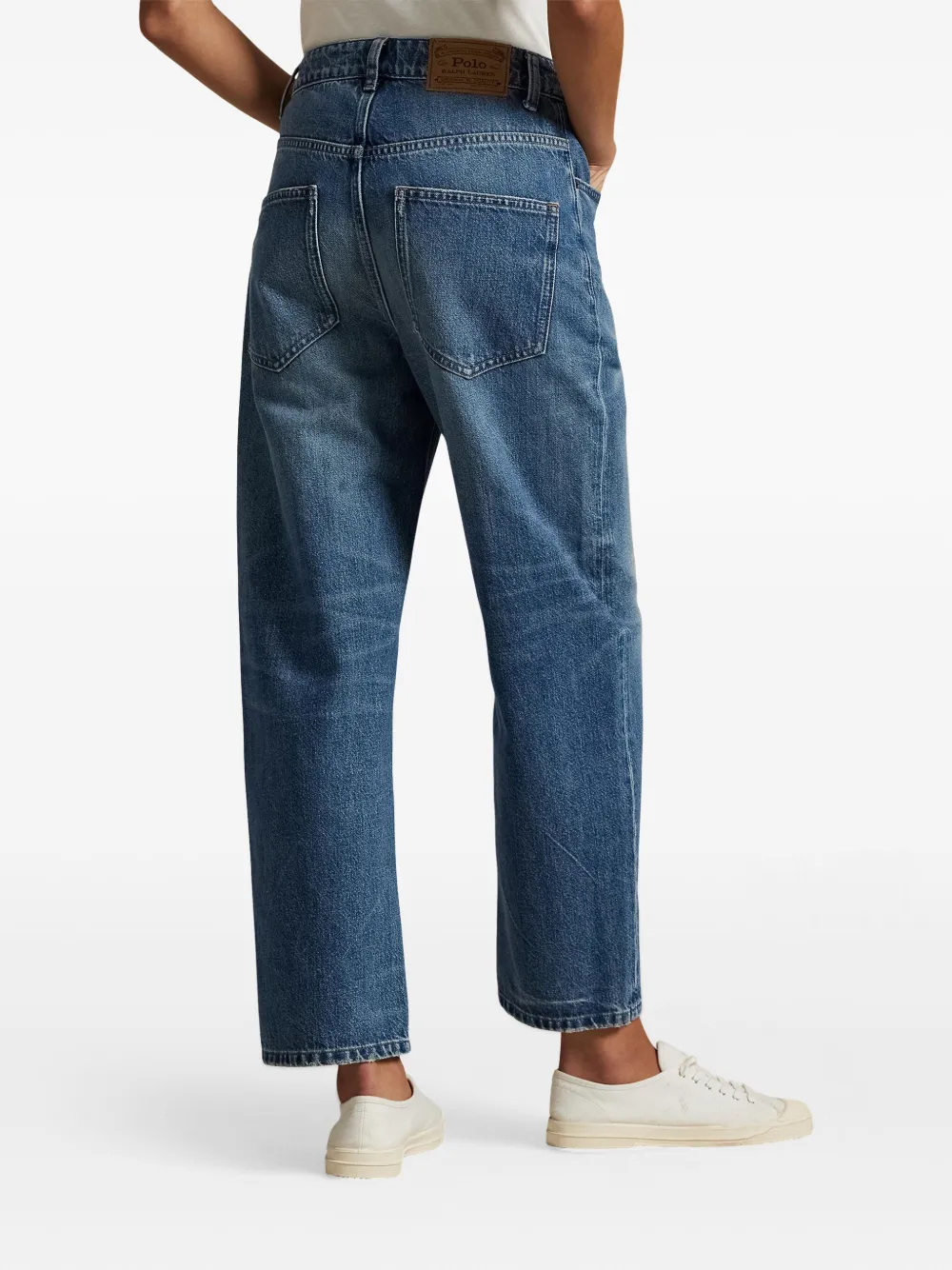 Shop Polo Ralph Lauren Cotton Jeans In Blue