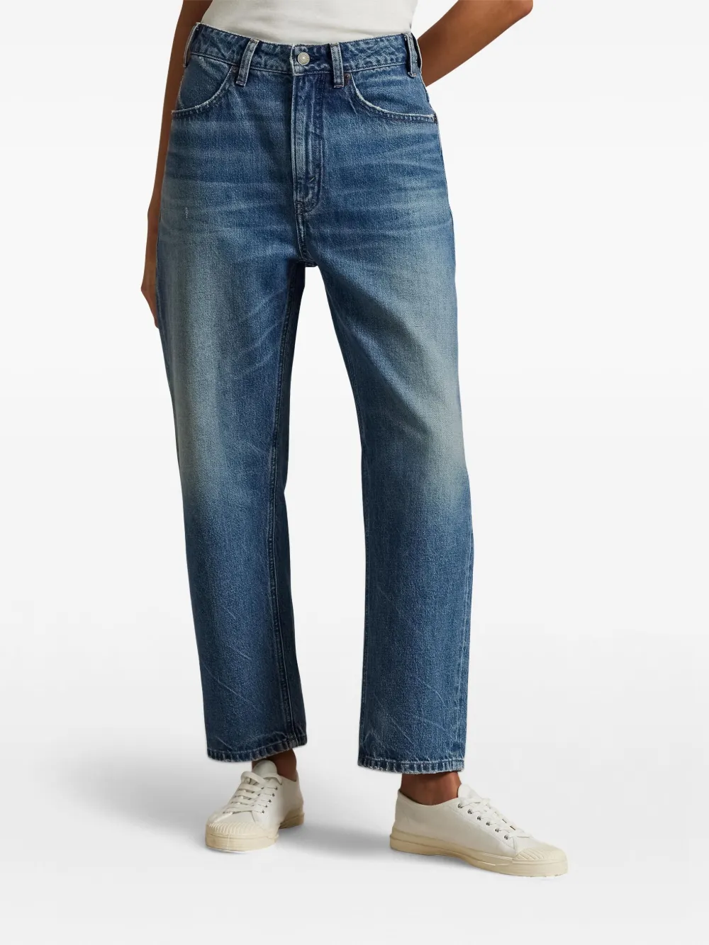 Shop Polo Ralph Lauren Cotton Jeans In Blue