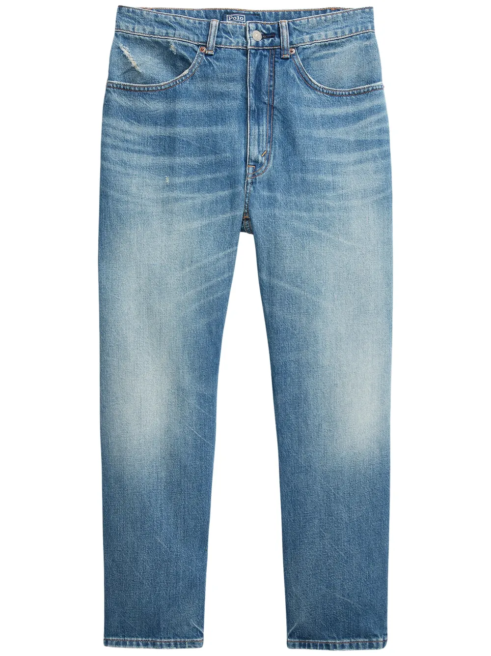Shop Polo Ralph Lauren Cotton Jeans In Blue