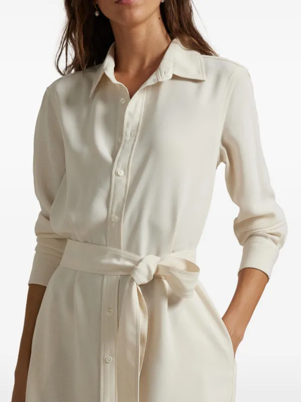 ワンピース Polo Ralph Lauren Midi Dress Stretch Cotton Polo Midi Dress