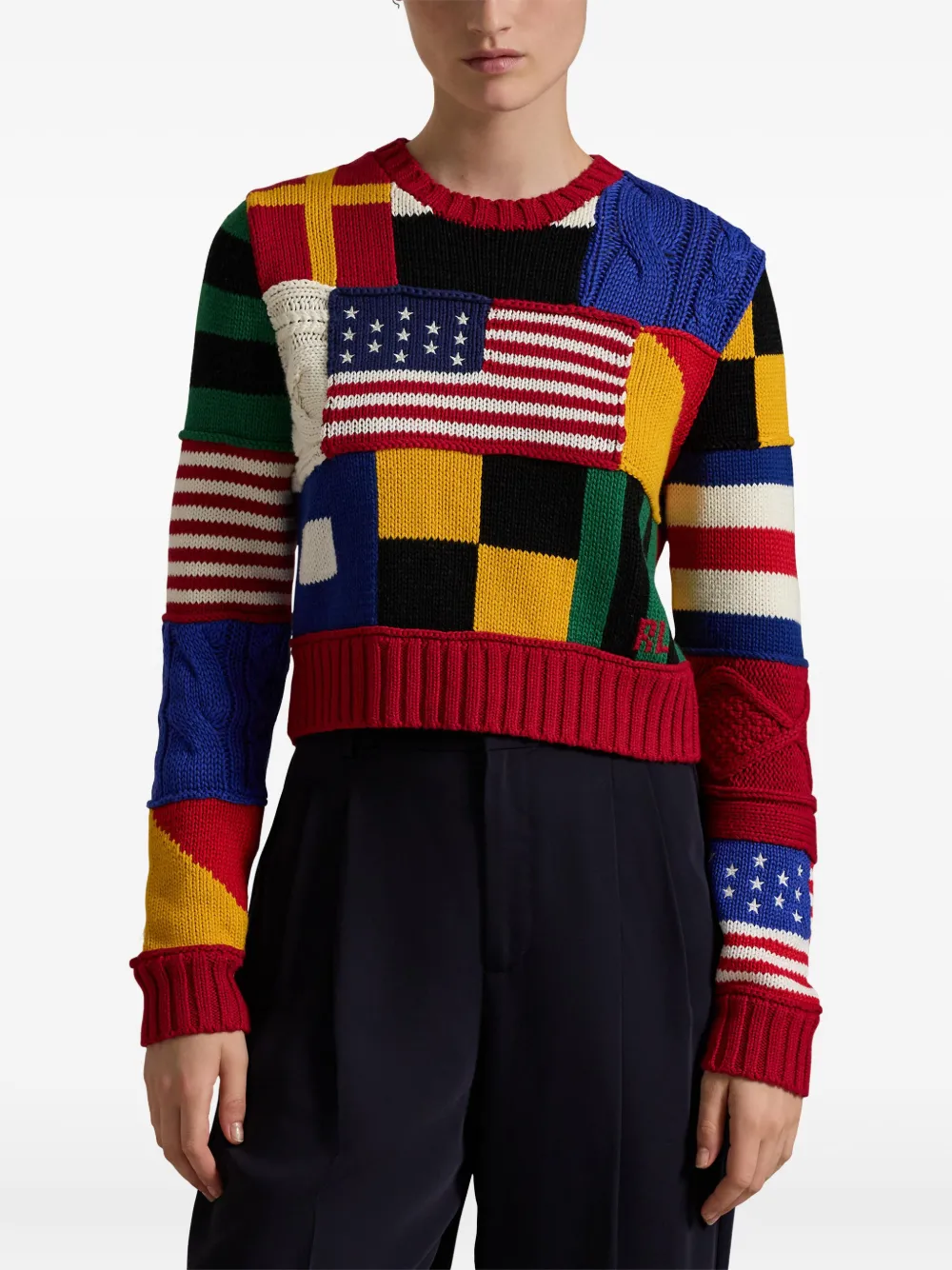 Polo Ralph Lauren Trui met geborduurd logo Rood