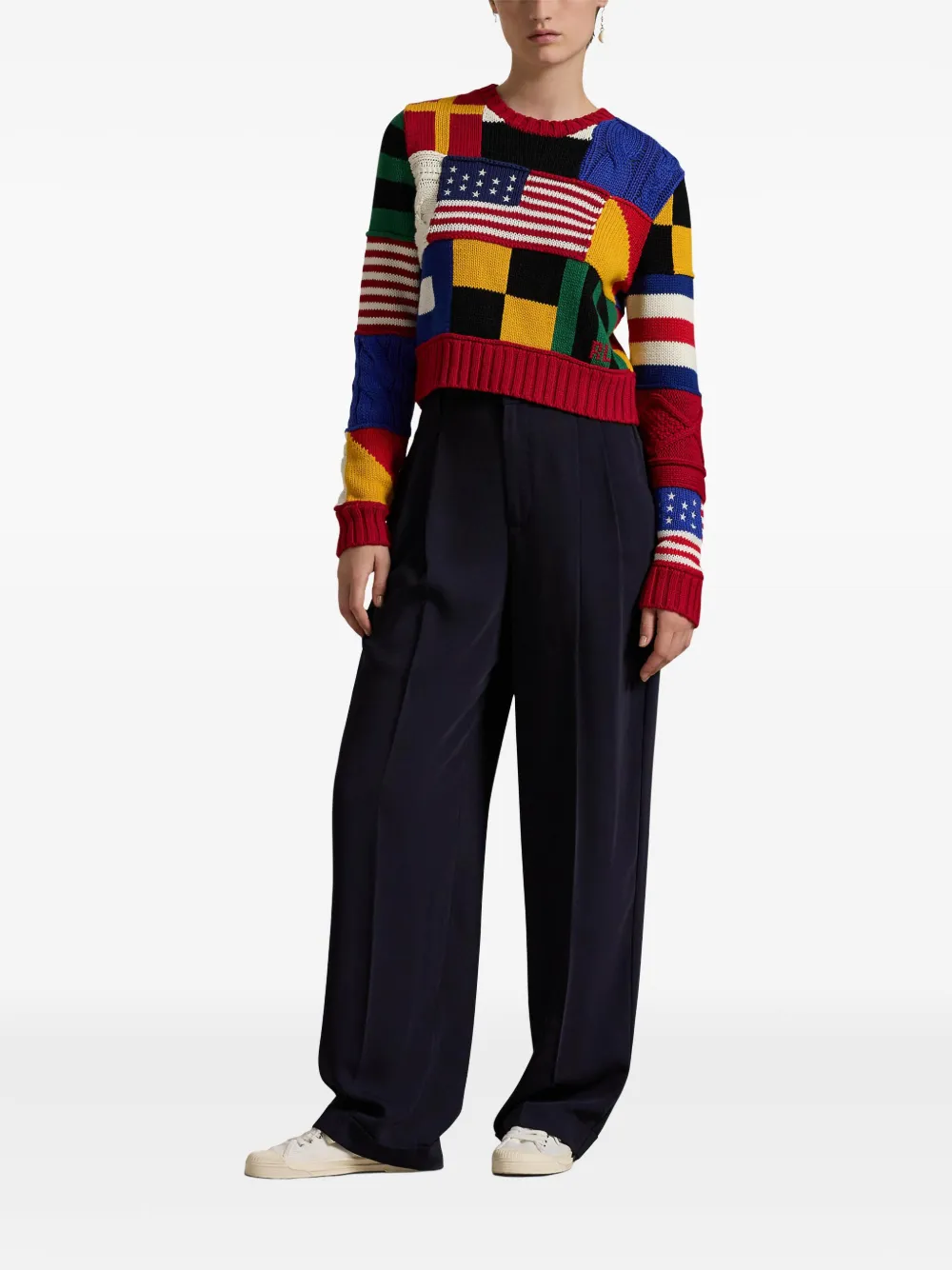 Polo Ralph Lauren Trui met geborduurd logo Rood