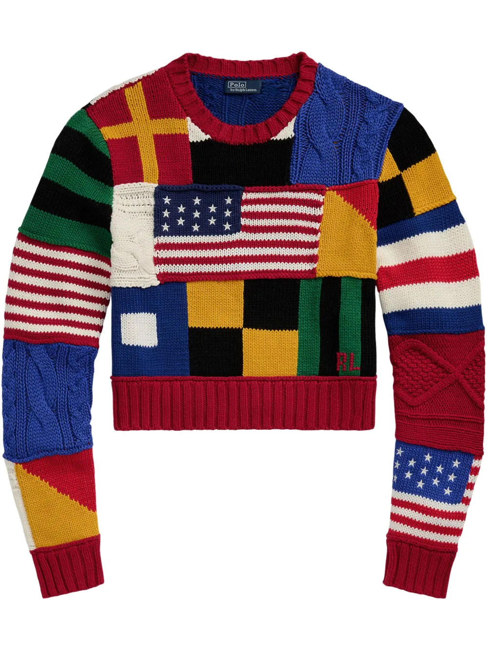Polo Ralph Lauren Trui met geborduurd logo Rood