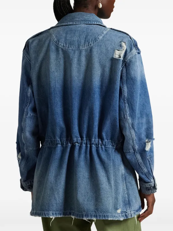 Polo Ralph Lauren Jaqueta Jeans | Azul | FARFETCH BR