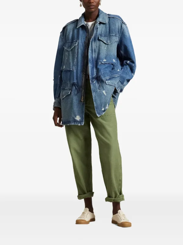 Polo Ralph Lauren Jaqueta Jeans | Azul | FARFETCH BR
