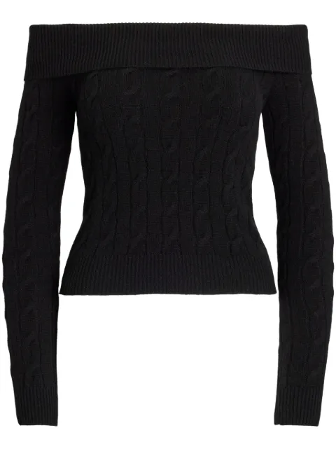 Ralph Lauren Collection cable-knit sweater