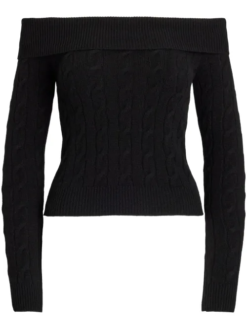 Pull en maille torsadée - Ralph Lauren Collection - Modalova