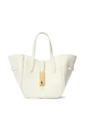 Polo Ralph Lauren leather tote bag - White