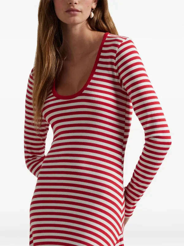 Polo Ralph Lauren Striped Maxi Dress | Red | FARFETCH