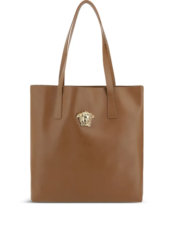 【人気急上昇】 ブラウン | トートバッグ メドゥーサ Versace | JP FARFETCH バッグ