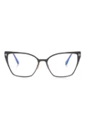 TOM FORD Eyewear butterfly-frame glasses - Black