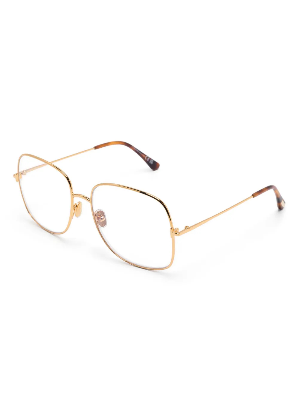 TOM FORD Eyewear Bril met oversized montuur - Goud