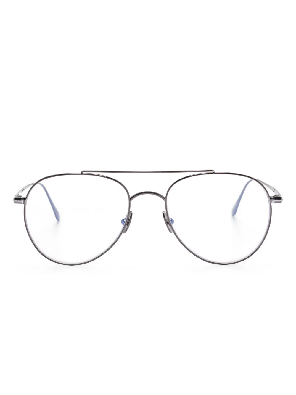 TOM FORD Eyewear Bril met piloten montuur Grijs